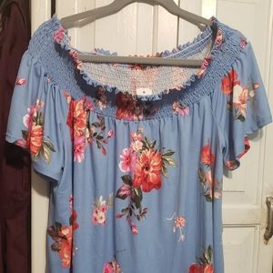 Papermoon. off the shoulder Top